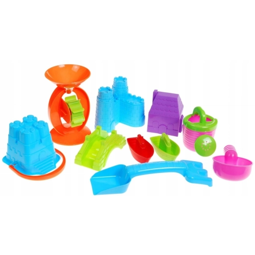 Piaskownica dla dzieci ze stolikiem edukacyjnym i akcesoriami  (8803A)